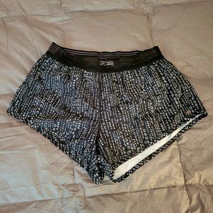 DKNY Sport Athletic Shorts with Liner Printed